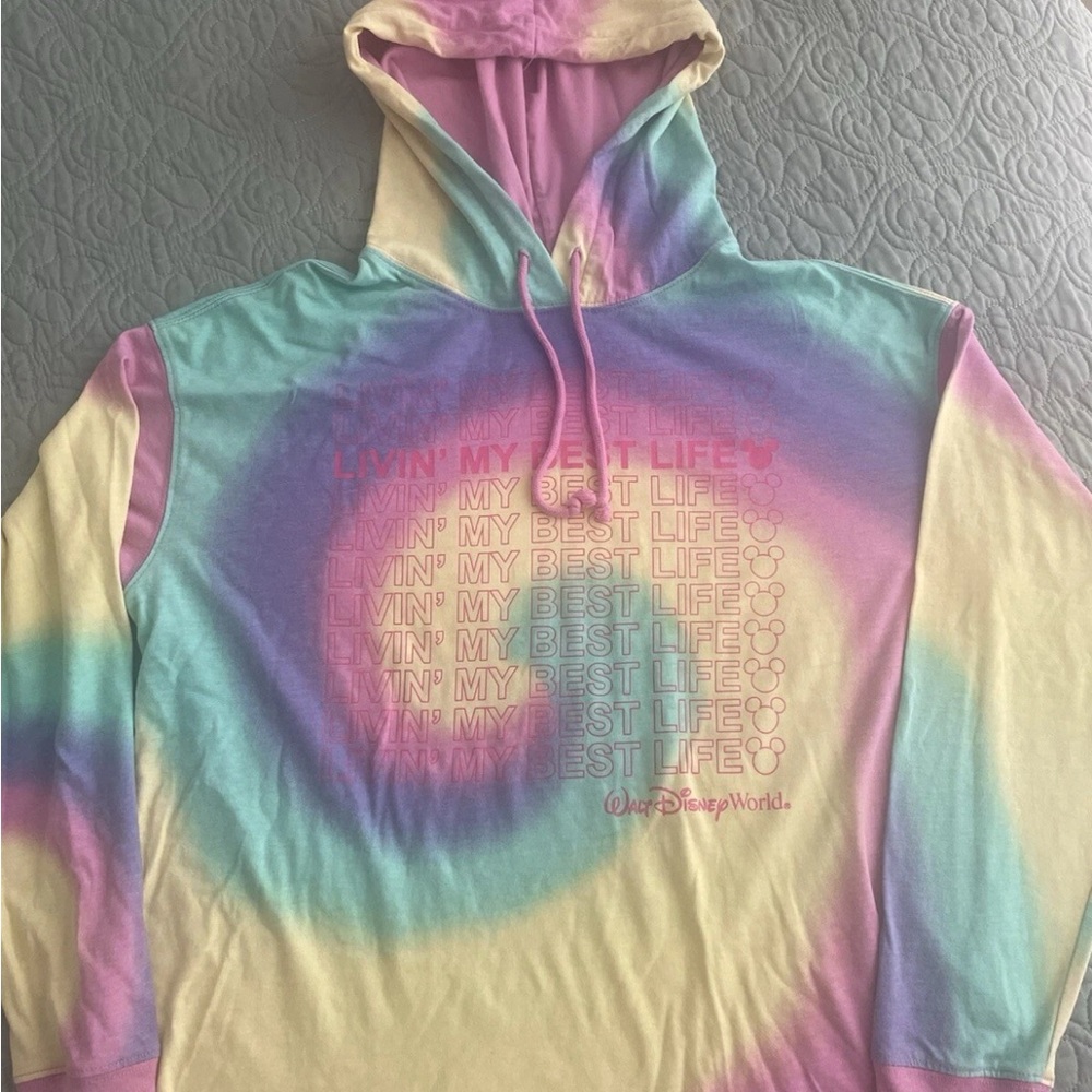 Disney Colorful Tie-Dye Hoodie